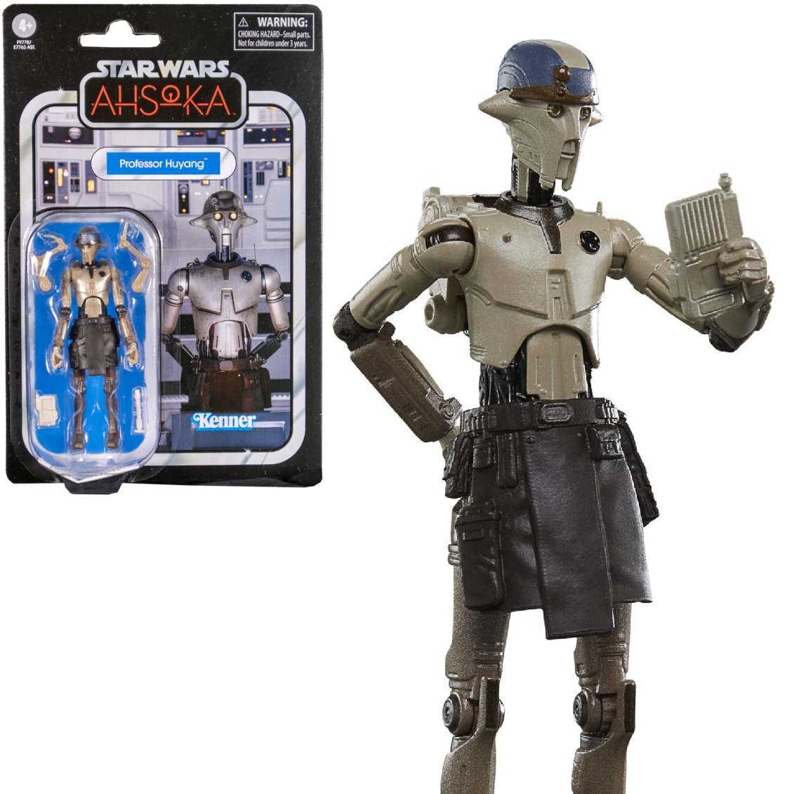 Star Wars Vintage Collection Professor Huyang – Ahsoka Series 3.75” Kenner Carded Figure