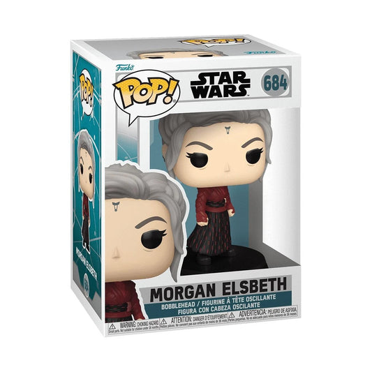 Funko Pop Morgan Elsbeth #684 – Star Wars Ahsoka Series Bobble-Head Vinyl Figure (WITH PROTECTOR)