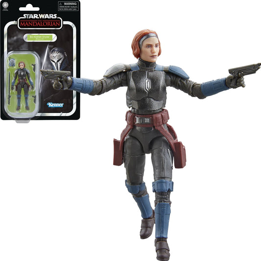 Star Wars The Vintage Collection Bo-Katan Kryze (Plazir-15) Action Figure | The Mandalorian | Kenner Carded