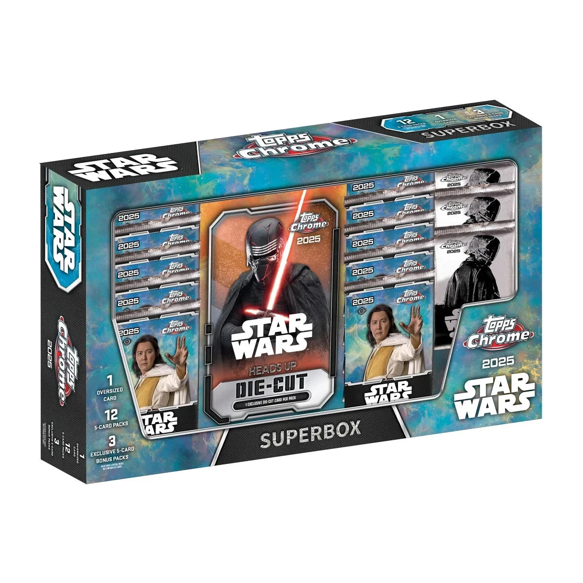 2025 Topps Chrome Star Wars Collection Box – Sealed Costco Exclusive