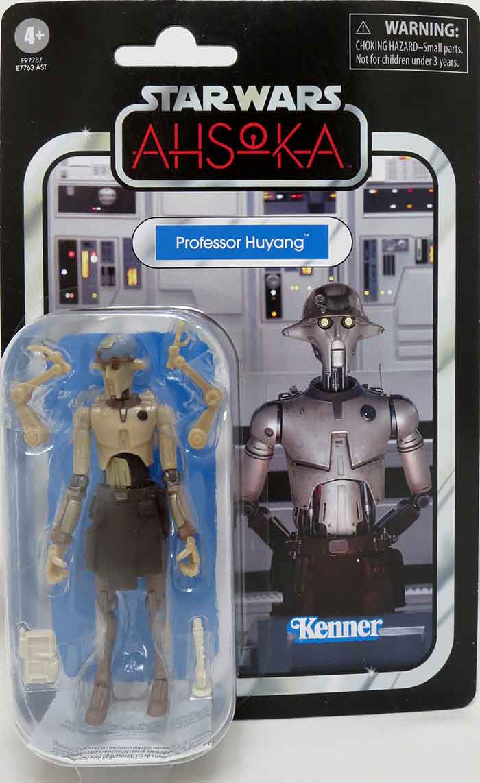 Star Wars Vintage Collection Professor Huyang – Ahsoka Series 3.75” Kenner Carded Figure