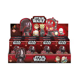 (FULL UNOPENED CASE) Star Wars Dark Side Cosbi Blind Box Mini Figures – Hot Toys – 8 Sealed Boxes